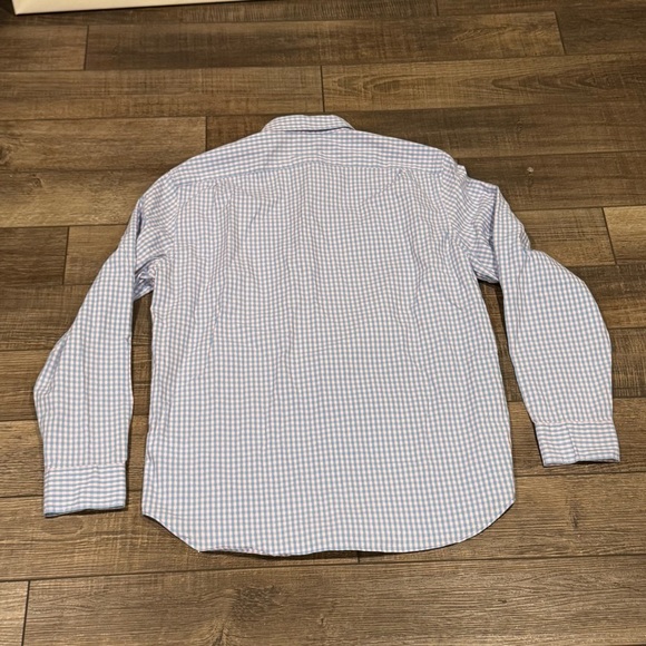 NEW J Crew Mens Flex Washed Large Shirt Classic Pink Blue Plaid Long Sleeve NWT - Picture 6 of 8